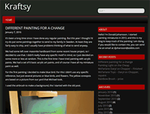 Tablet Screenshot of kraftsy.com